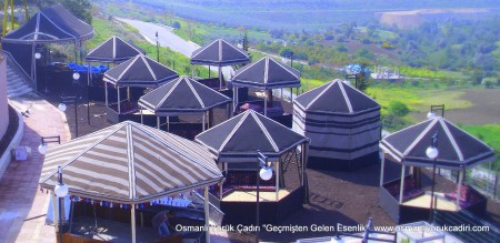 kamelya yörük çadırları